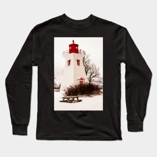 Seaside Lighthouse, Victoria, P.E.I. Long Sleeve T-Shirt